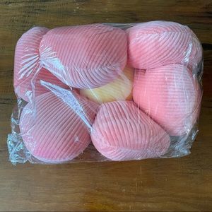 Pillow Pink Yellow Flower